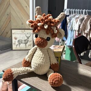 Crochet Cow Long Horn